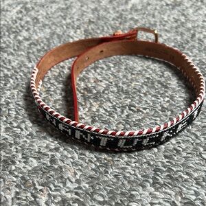 Vintage Nantucket beaded belt